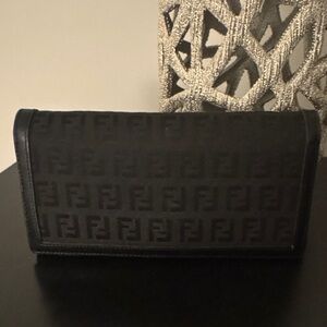 Fendi Black Wallet